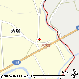 群馬県吾妻郡中之条町大塚2404周辺の地図