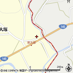 群馬県吾妻郡中之条町大塚2407周辺の地図