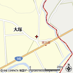 群馬県吾妻郡中之条町大塚1957周辺の地図