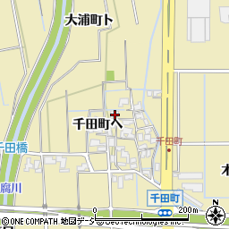 石川県金沢市千田町ヘ69周辺の地図