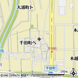 石川県金沢市千田町ヘ66周辺の地図