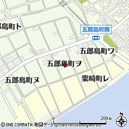 石川県金沢市五郎島町ヲ周辺の地図