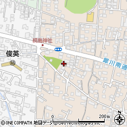 綱島神社社務所周辺の地図
