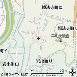 石川県金沢市観法寺町ハ136周辺の地図