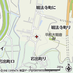 石川県金沢市観法寺町ハ145周辺の地図