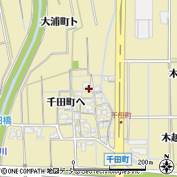 石川県金沢市千田町ヘ67周辺の地図