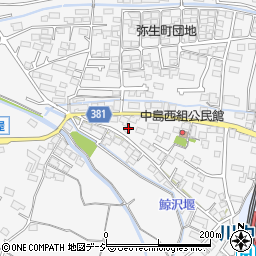 長野県長野市川中島町四ツ屋785周辺の地図