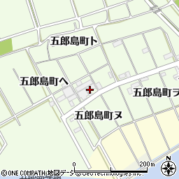 石川県金沢市五郎島町ヘ98周辺の地図
