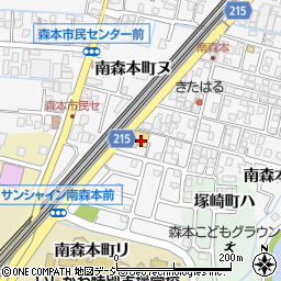 薬局マツモトキヨシ森本店周辺の地図