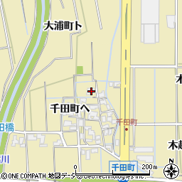 石川県金沢市千田町ヘ68周辺の地図