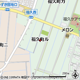 石川県金沢市福久町ル周辺の地図