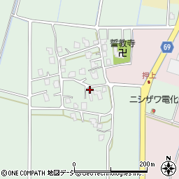 富山県富山市押上277周辺の地図