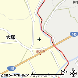 群馬県吾妻郡中之条町大塚2402周辺の地図