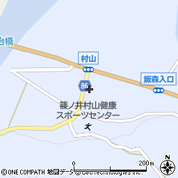 長野道路警備周辺の地図