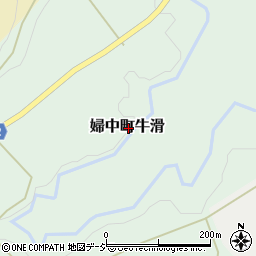 富山県富山市婦中町牛滑周辺の地図