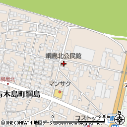 綱島北公民館周辺の地図