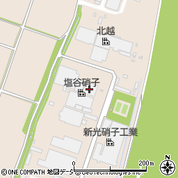 塩谷硝子株式会社富山工場周辺の地図