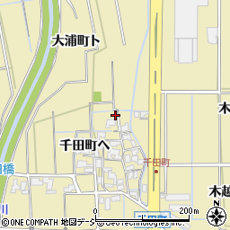 石川県金沢市千田町ヘ42周辺の地図