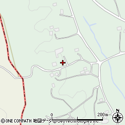 栃木県那須烏山市曲畑1291-1周辺の地図