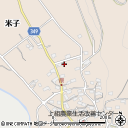 長野県須坂市米子579周辺の地図