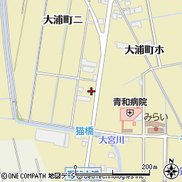 石川県金沢市大浦町ハ84-1周辺の地図