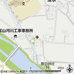 富山県小矢部市清水137周辺の地図