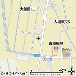 石川県金沢市大浦町ハ84周辺の地図