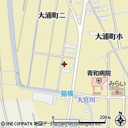 石川県金沢市大浦町ハ84-3周辺の地図