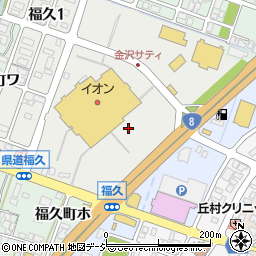 石川県金沢市福久町ニ周辺の地図