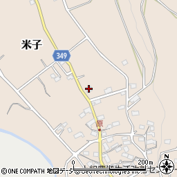 長野県須坂市米子582周辺の地図