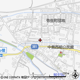 長野県長野市川中島町四ツ屋1191-6周辺の地図