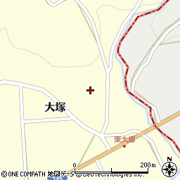 群馬県吾妻郡中之条町大塚1963周辺の地図