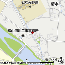 富山県小矢部市清水133周辺の地図