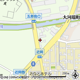 湊楽市周辺の地図