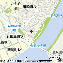 石川県金沢市粟崎町ホ110-54周辺の地図