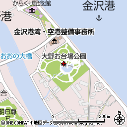 大野お台場公園周辺の地図