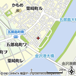 石川県金沢市粟崎町ホ110-53周辺の地図