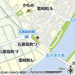 石川県金沢市粟崎町ホ110-8周辺の地図