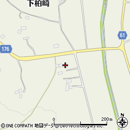 栃木県塩谷郡高根沢町下柏崎377周辺の地図
