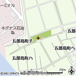 石川県金沢市五郎島町チ周辺の地図