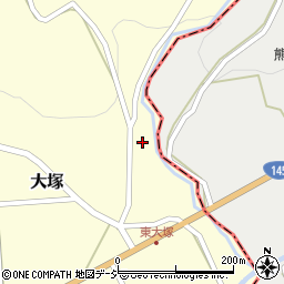 群馬県吾妻郡中之条町大塚2396周辺の地図