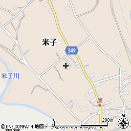長野県須坂市米子569周辺の地図
