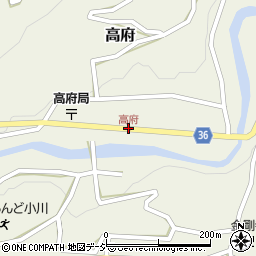 川バス高府営業所周辺の地図