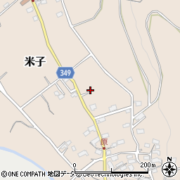 長野県須坂市米子583周辺の地図