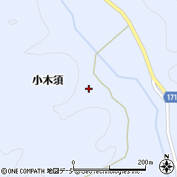 栃木県那須烏山市小木須1729周辺の地図