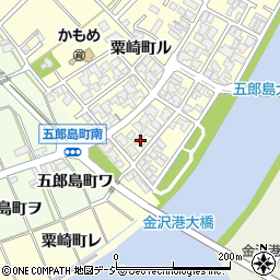石川県金沢市粟崎町ホ110-40周辺の地図