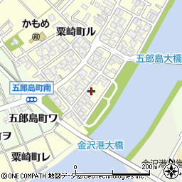 石川県金沢市粟崎町ホ110-59周辺の地図