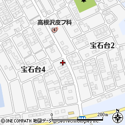 宝州島周辺の地図