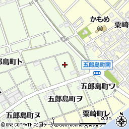 石川県金沢市五郎島町リ周辺の地図