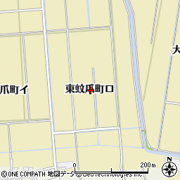 石川県金沢市東蚊爪町ロ周辺の地図